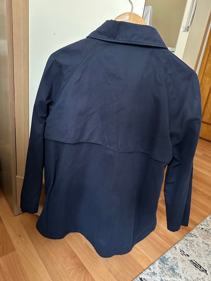 Lacivert renkli çıtçıtlı Ceket - Görsel 2