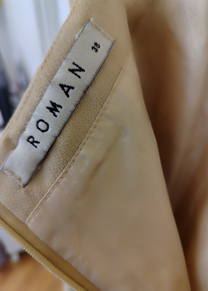 Yaka detay Elbise - Görsel 3