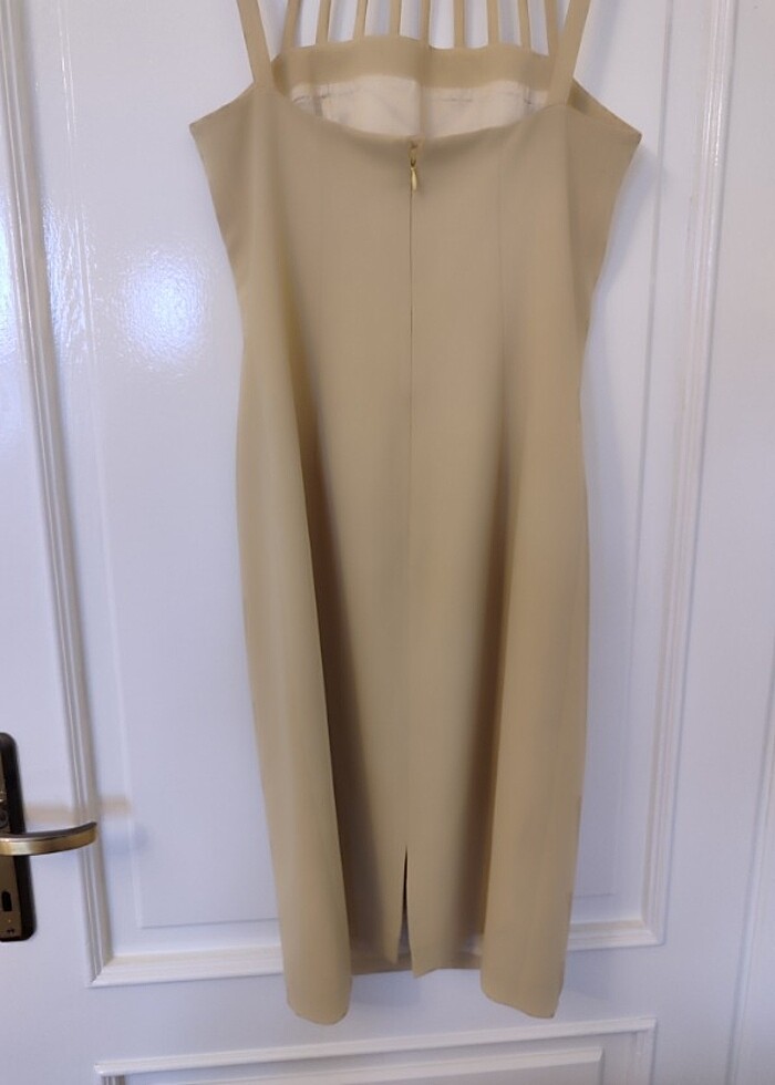 Yaka detay Elbise - Görsel 2