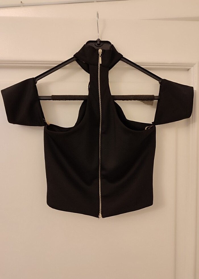 Siyah mini Bluz - Görsel 2