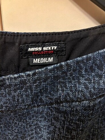 m Beden Miss sixty denim elbise mini
