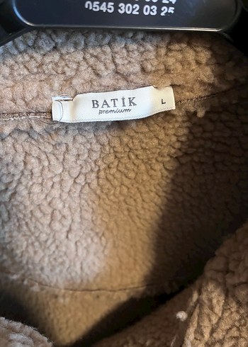l Beden kahverengi Renk Batik Kürk Detaylı Kahverengi Süet Kısa Ceket