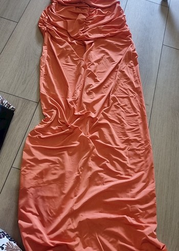 Parlak Turuncu Etek - Görsel 2