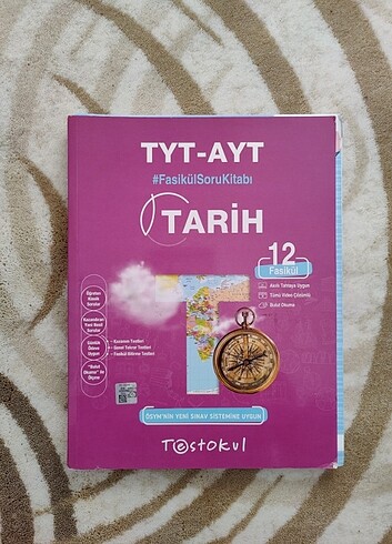 TYT ve AYT Tarih Fasikül Soru Kitabı - TestOkul Yayınları