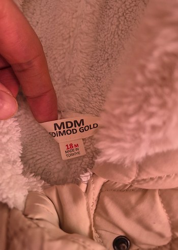 Kürklü Kapüşonlu Pembe Bebek Tulumu - Görsel 7