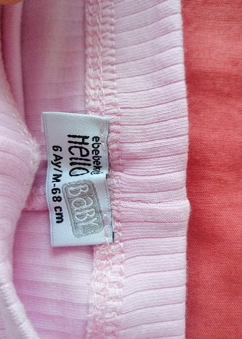 Kız bebek 6 ay hello baby Tayt - Görsel 2