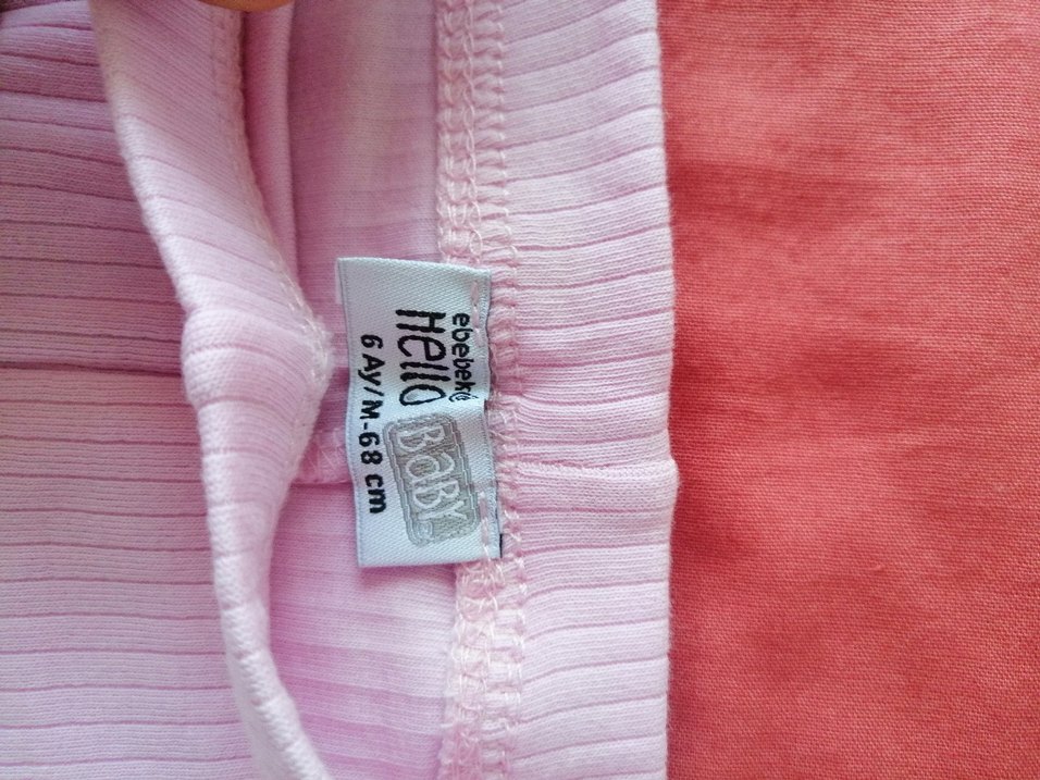 Kız bebek 6 ay hello baby Tayt - Görsel 2