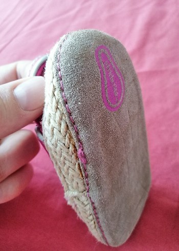 Kız Çocuk Pembe Fırfırlı Babet - Görsel 2