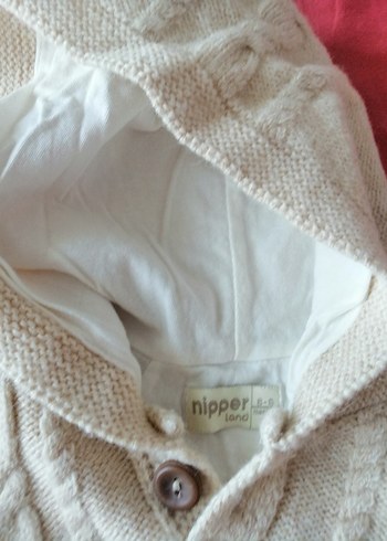 Düğmeli Örgü Bebek Tulum - Görsel 2