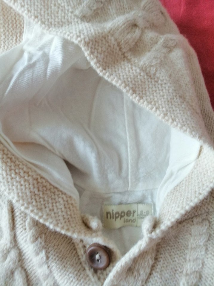 Düğmeli Örgü Bebek Tulum - Görsel 2