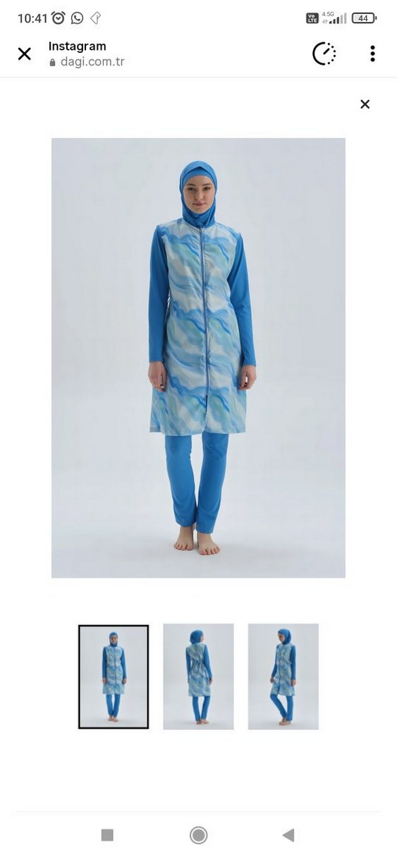 Dagi kadın tesettür mayo - Görsel 3