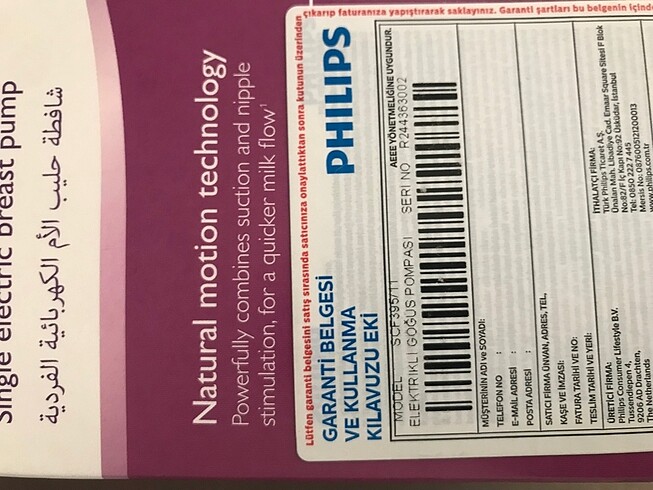 Beden Philips avent