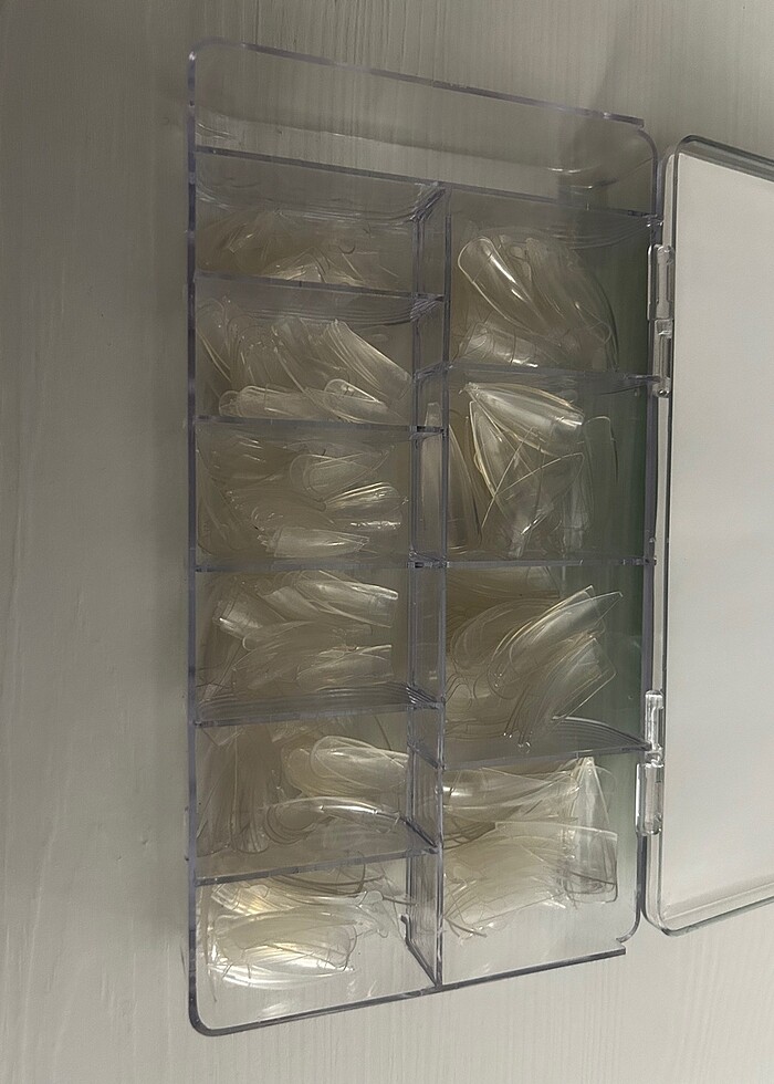 Protez tırnak 500lü tips+ yapıştırıcı - Görsel 3