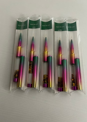 Renkli Tırnak detay Fırçası - Görsel 2