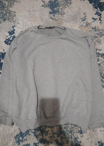 Trendyol & Milla Gri Baskılı Kadın Sweatshirt