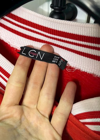 Düğmeli Kırmızı Beyzbol Ceket - Görsel 2