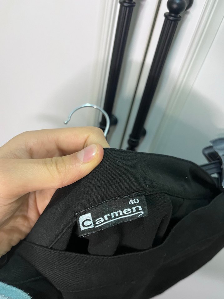 Siyah Kadın Midi Kalem Etek - Görsel 4