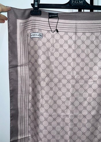 Vakko marka sıfır pamuk eşarp - Görsel 9