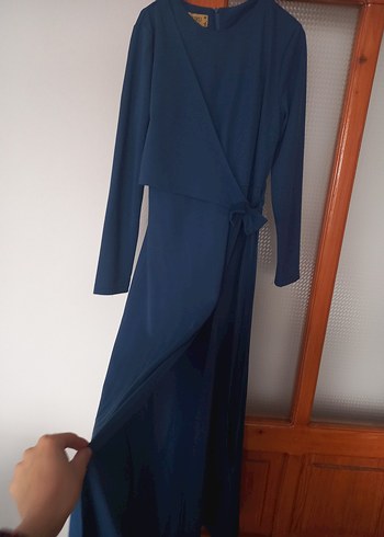 Diğer uzun tunik takım içinde beli lastikli pantolon var