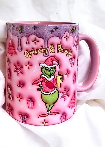 3D Grinch Mug