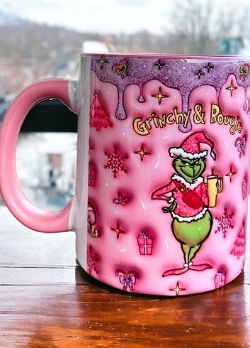 Karaca 3D Grinch Mug