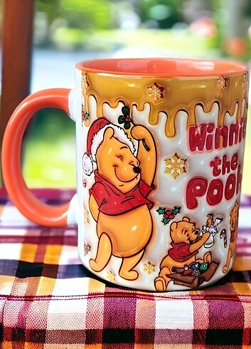 Winnie the Pooh tasarım kupa 