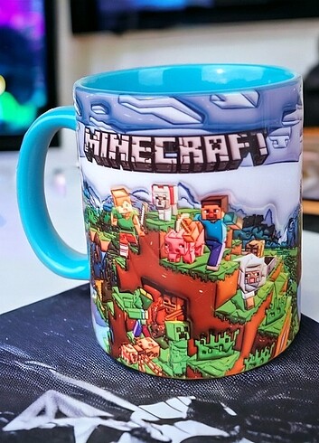 Minecraft tasarım kupa 