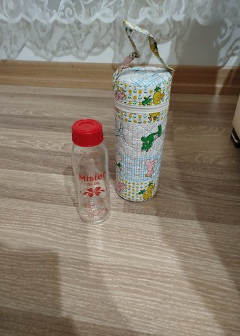 Renkli Desenli Beyaz Çocuk Termosu - Görsel 2