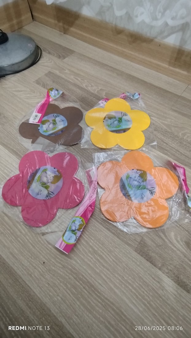 Çiçek Desenli Çok Renkli demlik altı - Görsel 3