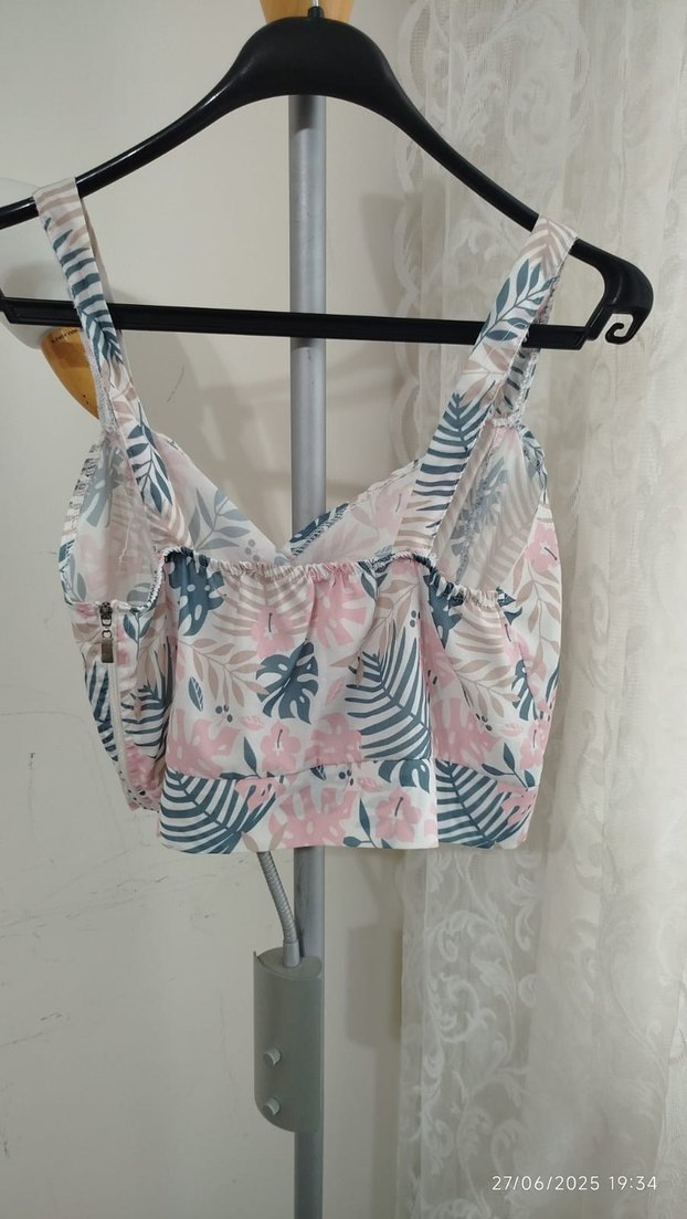 Pembe Mini Fitilli Emzirme Sütyeni - Görsel 3