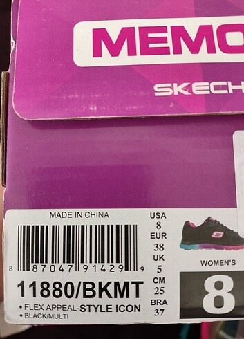 38 Beden Orijinal Skechers