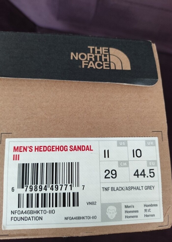 Orijinal The North Face 44.5 numara  - Görsel 4