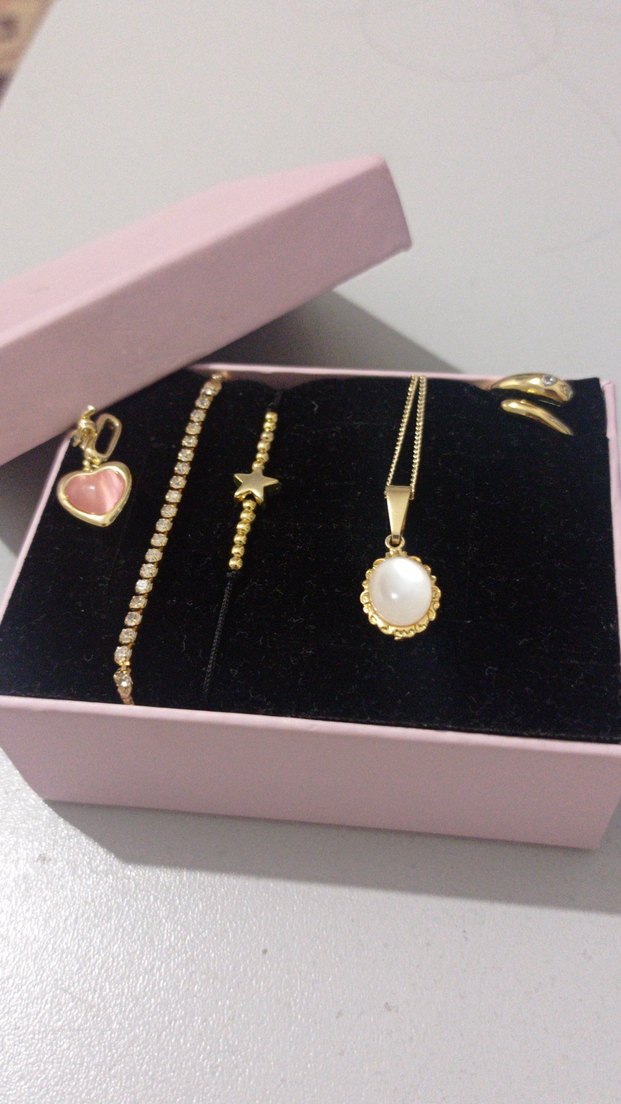 Gold takı seti - Görsel 3