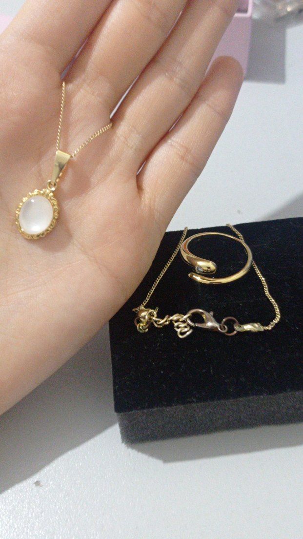 Gold takı seti - Görsel 4