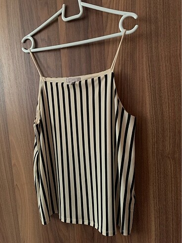 s Beden ten rengi Renk H&M Askılı Bluz