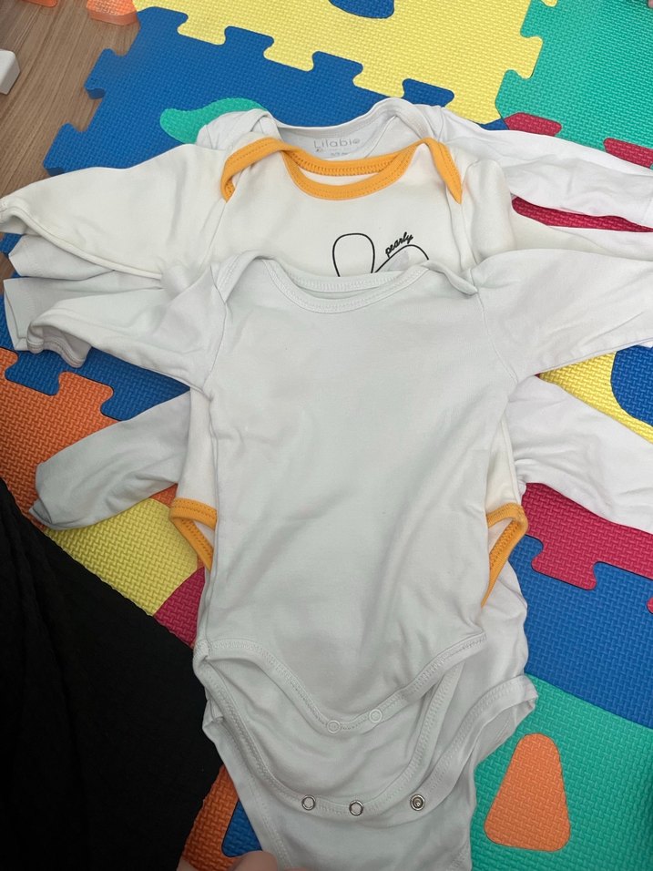 Çıtçıtlı bebek body - Görsel 3