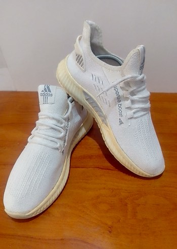 Adidas Beyaz Erkek Spor Ayakkabısı - Görsel 3