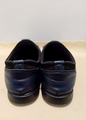 Lacivert Minimalist Erkek Klasik Ayakkabı - Görsel 6