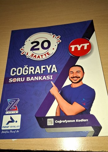 20 Saatte TYT Coğrafya Soru Bankası Paraf Yayınları