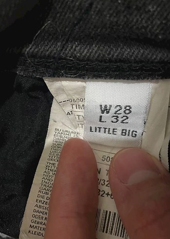 LTB Gri Regular Fit Erkek Kot Pantolon Jean - Görsel 4