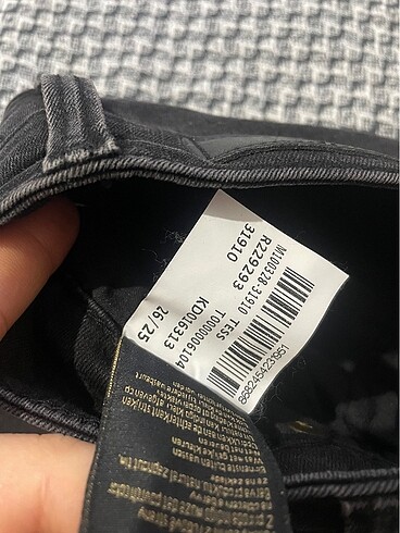 m Beden siyah Renk Mavi Jeans Pantolon