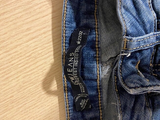 13-14 Yaş Beden mavi Renk lc waikiki jean