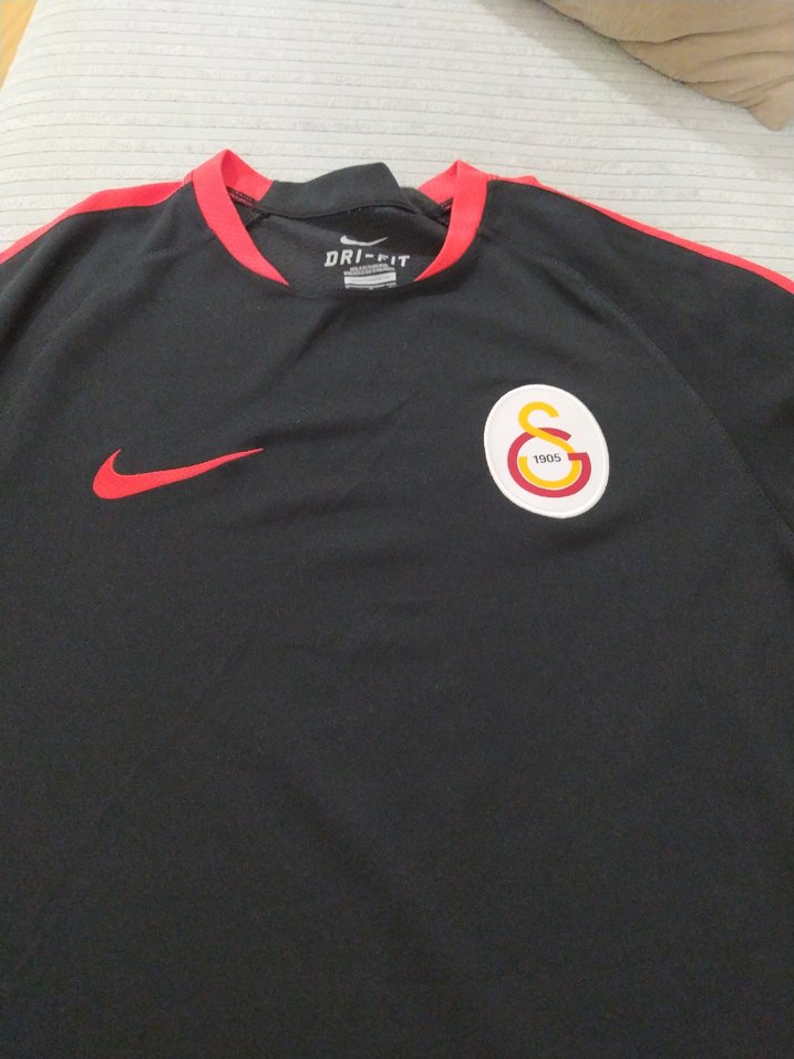 Siyah Nike Kısa Kollu Spor Tişört ORJİNAL NİKE - Görsel 2