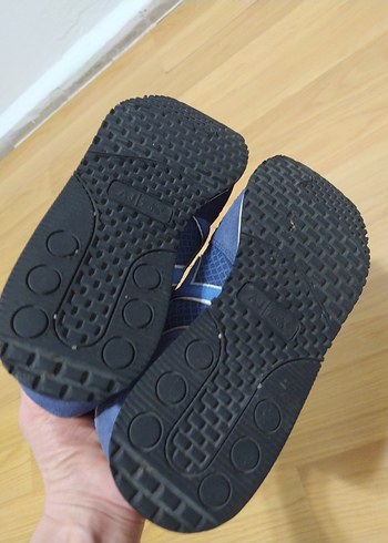 Mavi  erkek Spor Ayakkabı Elastik Bağcıklı küçük kusurlari var - Görsel 5