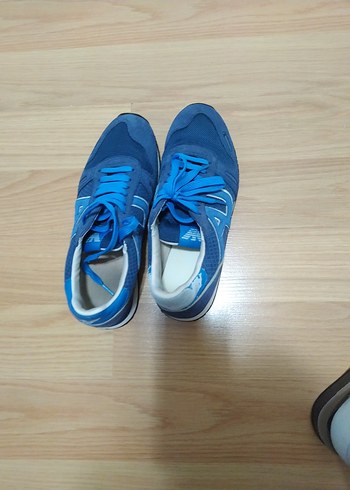 Mavi  erkek Spor Ayakkabı Elastik Bağcıklı küçük kusurlari var - Görsel 3