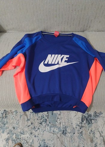 Renkli Nike Kadın Sweatshirt orijinal - Görsel 6