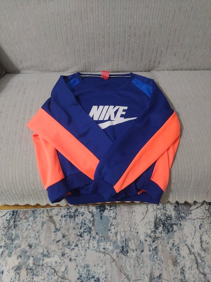Renkli Nike Kadın Sweatshirt orijinal - Görsel 5