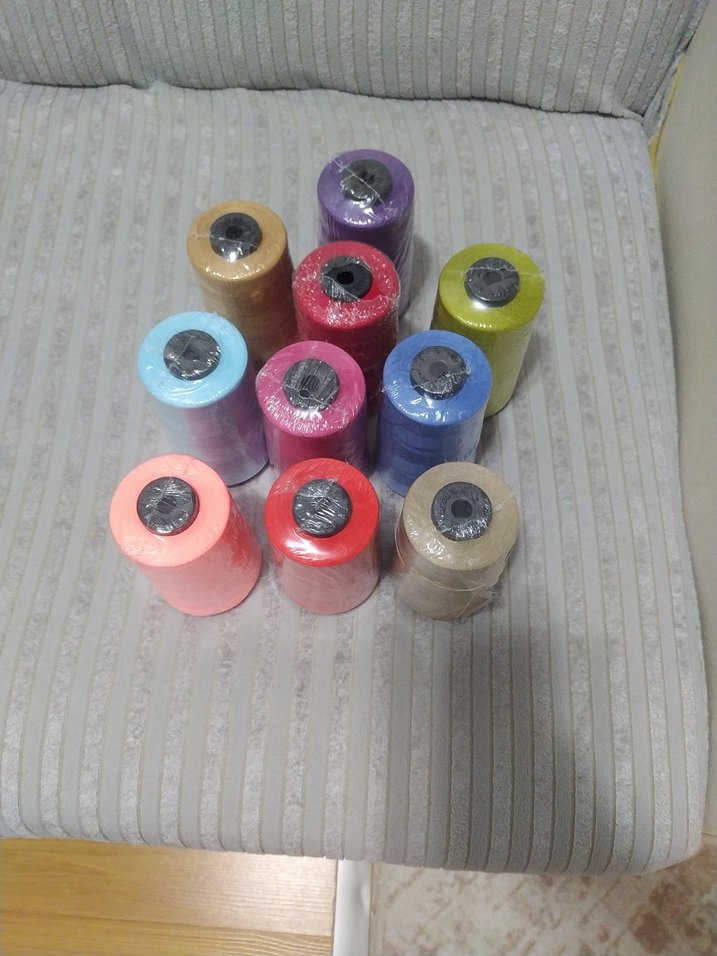 Renkli El İşi İplik Seti kullanılmamış sıfır - Görsel 5