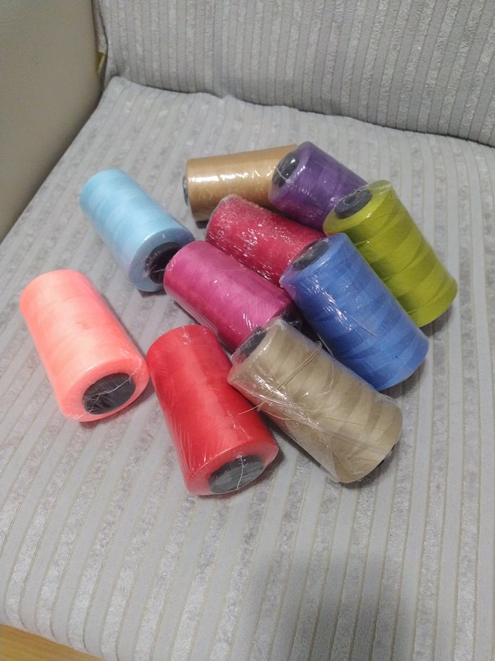 Renkli El İşi İplik Seti kullanılmamış sıfır - Görsel 3