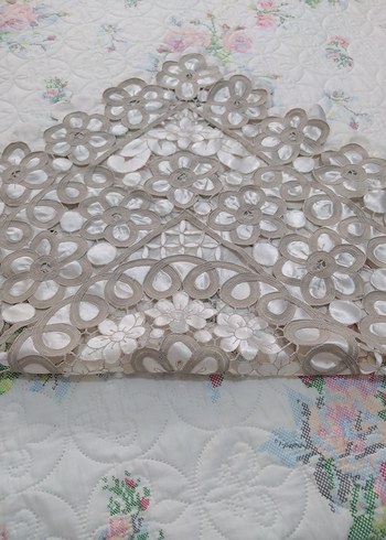 Bohem Tarzı El Yapımı Sedef Masa Örtüsü - Görsel 5